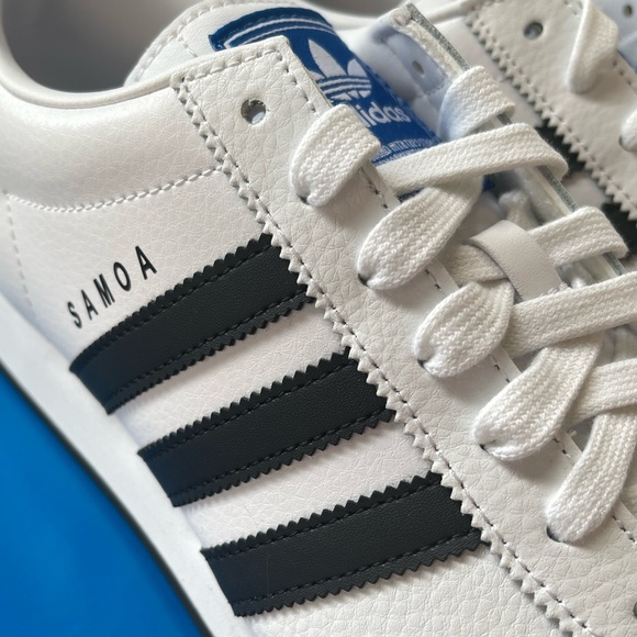 ADIDAS Originals Men’s Samoa, Cloud White/Black - Picture 9 of 16
